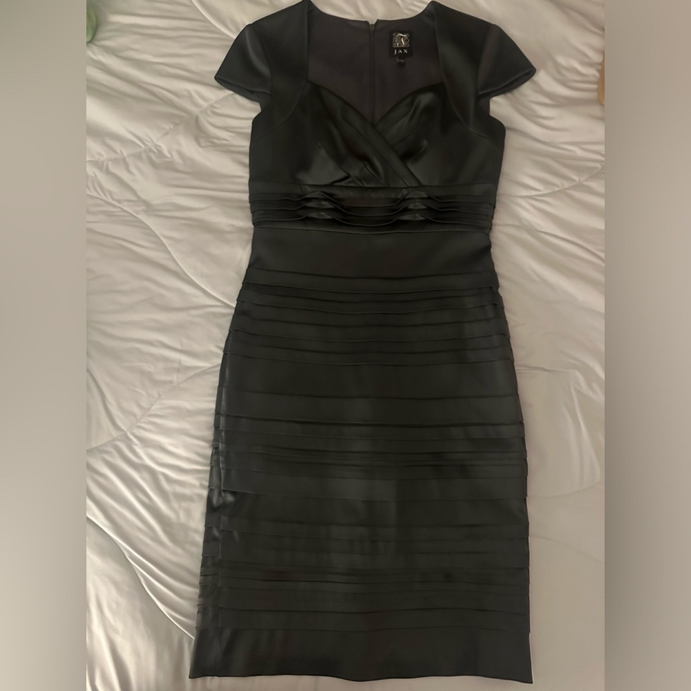 Dark gray cocktail dress size 10